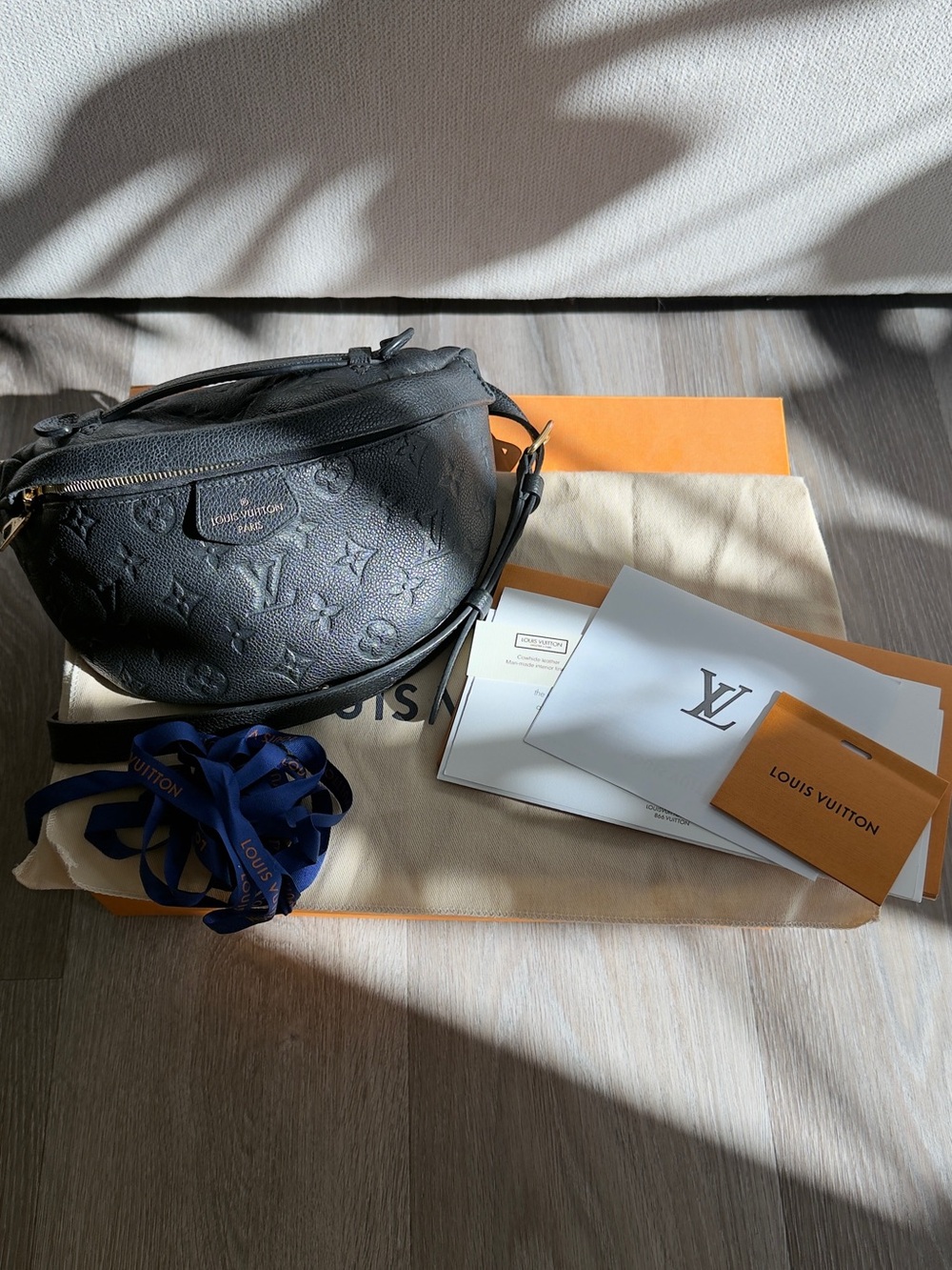 Louis Vuitton Empreinte Monogram Bum Bag FULL SET 2021